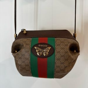 SOLD- INCLUDES RECEIPT- Spotless Gucci New Candy GG Supreme Canvas Mini Bag SS19